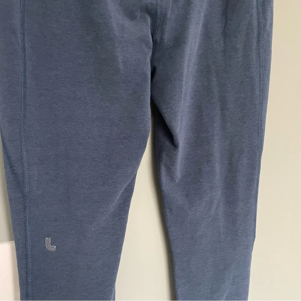 3 for $30 | Lole Cropped Tie Workout Leggings – Navy Blue Activewear Yoga Pants - Picture 6 of 7